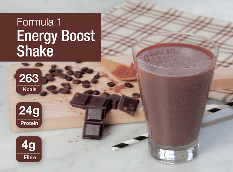 Try this Formula 1 Energy Boost Shake Recipe