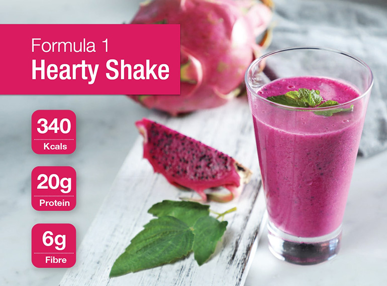Try this Formula 1 Hearty Shake Recipe