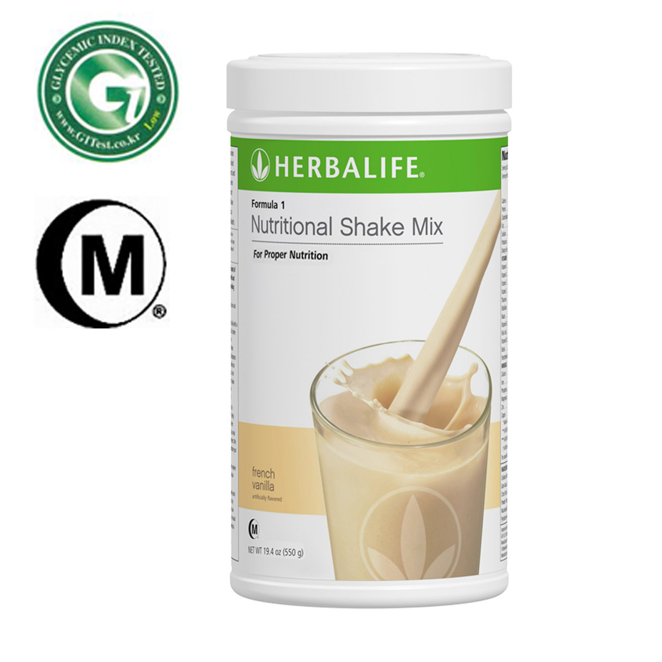 0127 Protein Shake Formula 1 Nutritional Shake Mix Canister French Vanilla