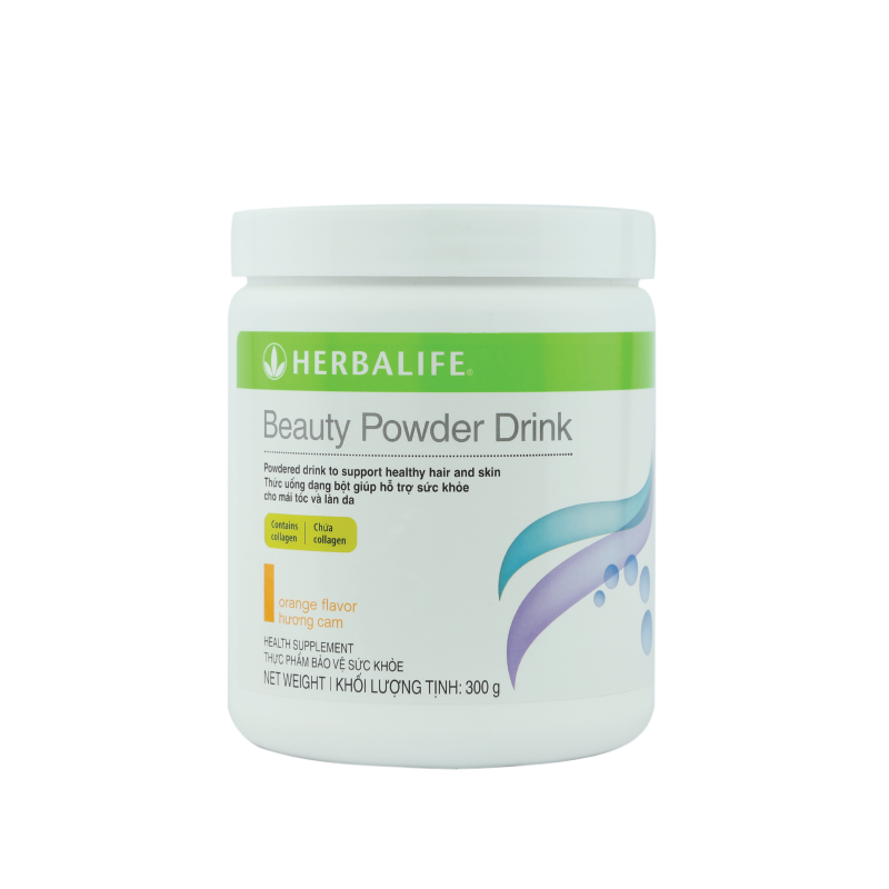 0056 Chống-Lão-Hóa TPBVSK: Thức Uống Dạng Bột Beauty Powder Drink Hương Cam