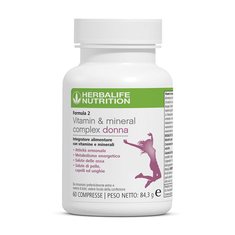Integratore Alimentare Formula 2 Vitamin & Mineral Complex Donna