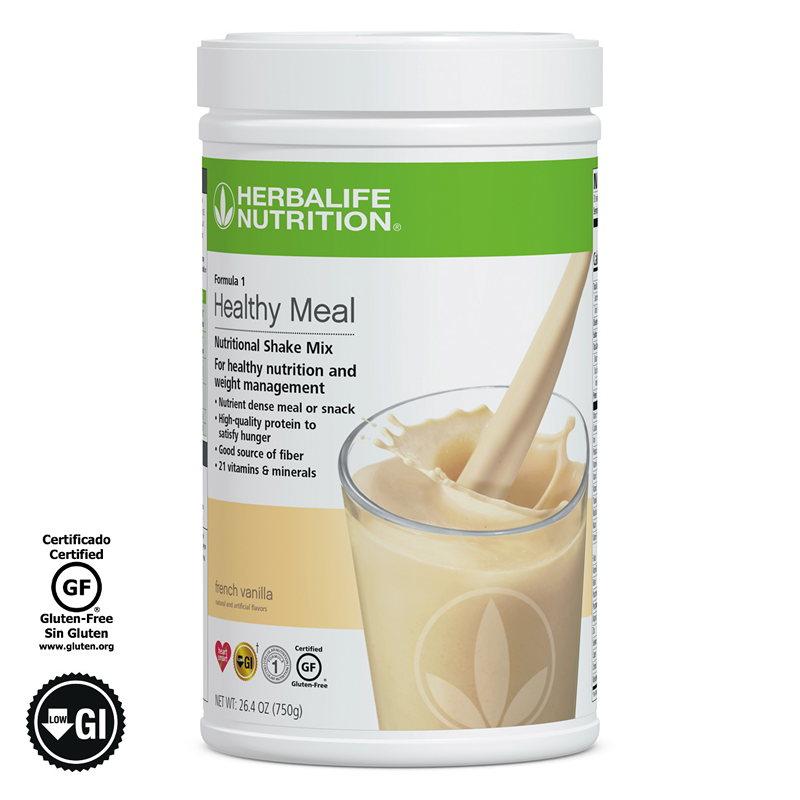 Fórmula 1 Comida Saludable Mezcla Nutricional para Batido: Vainilla 750g