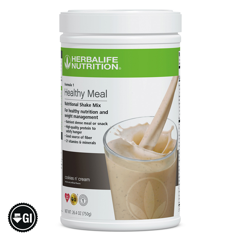 Fórmula 1 Comida Saludable Mezcla Nutricional para Batido: Galletas con crema 750g
