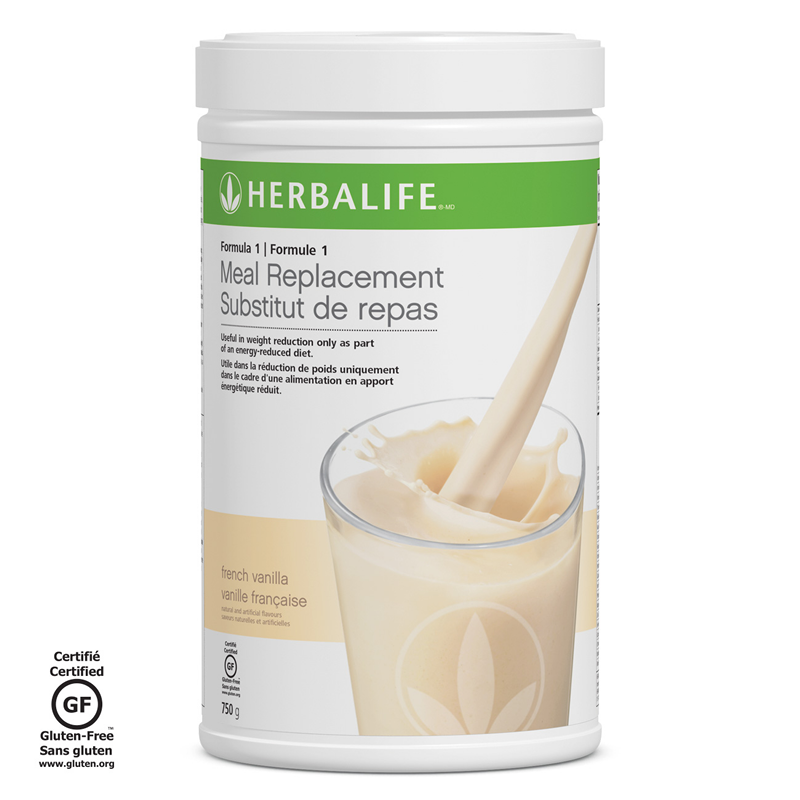 Substitut de repas Formule 1 Vanille française 750 g Pam