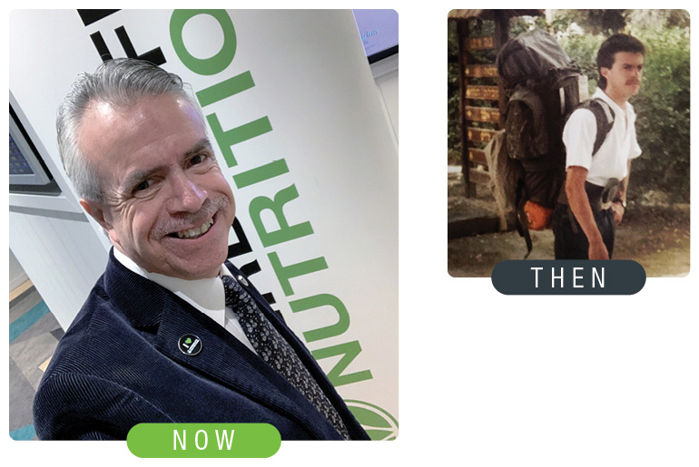 Man Then Now Herbalife Nutrition Business Success