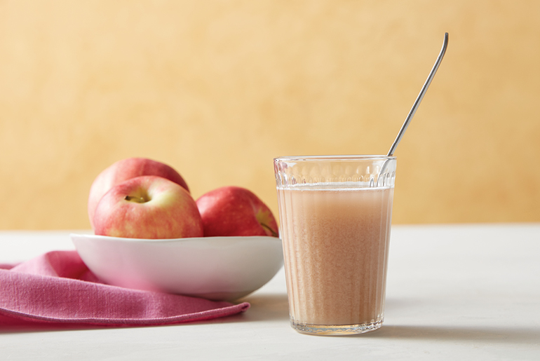 Healthy Drink With Apples