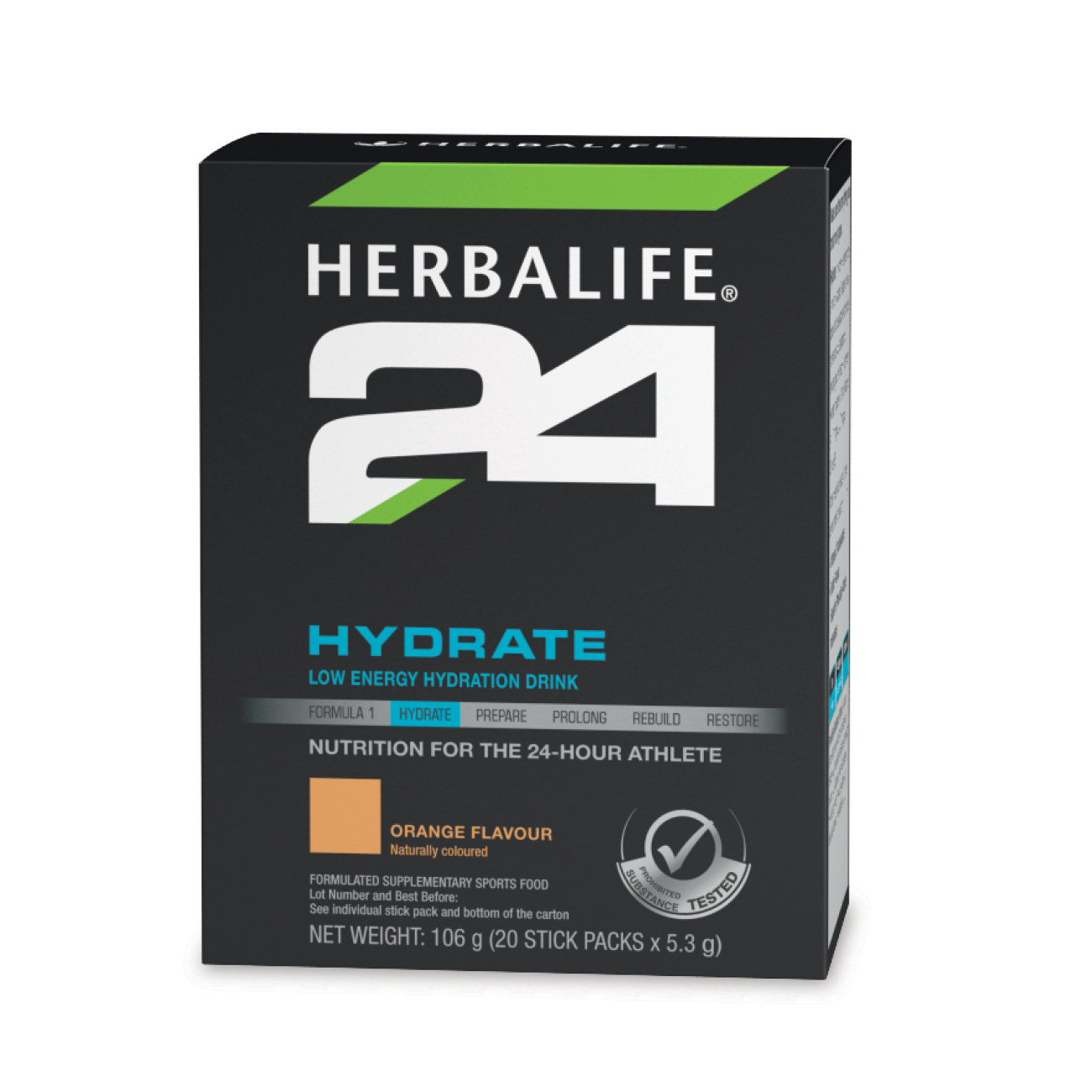 1458 Sports Nutrition Herbalife24 Hydrate Orange