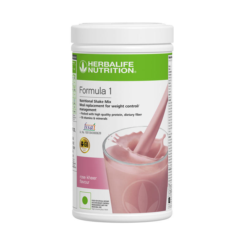 Herbalife Formula 1 Nutritional shake mix is tested for GI