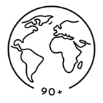 90 Over Countries