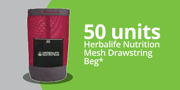 mesh drawstring bag