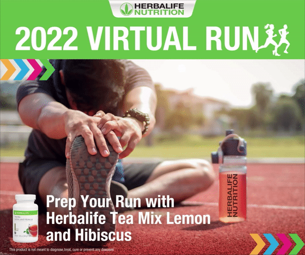 Prep Your Run with Herbalife Tea Mix 