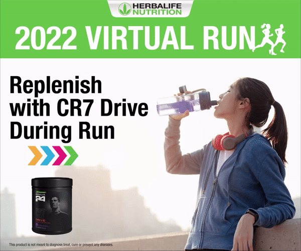 Replenish with CR7 Drive During Run