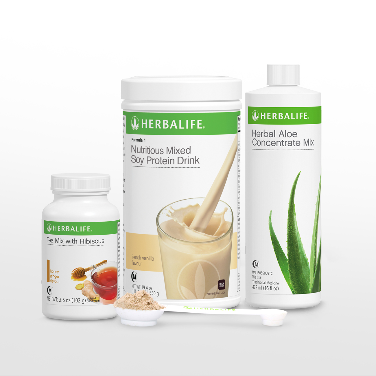 382Z Healthy Breakfast Healthy Breakfast Pack F1(Flavors)/HAC(Ori)/TeaMix(HG 100g) French Vanilla