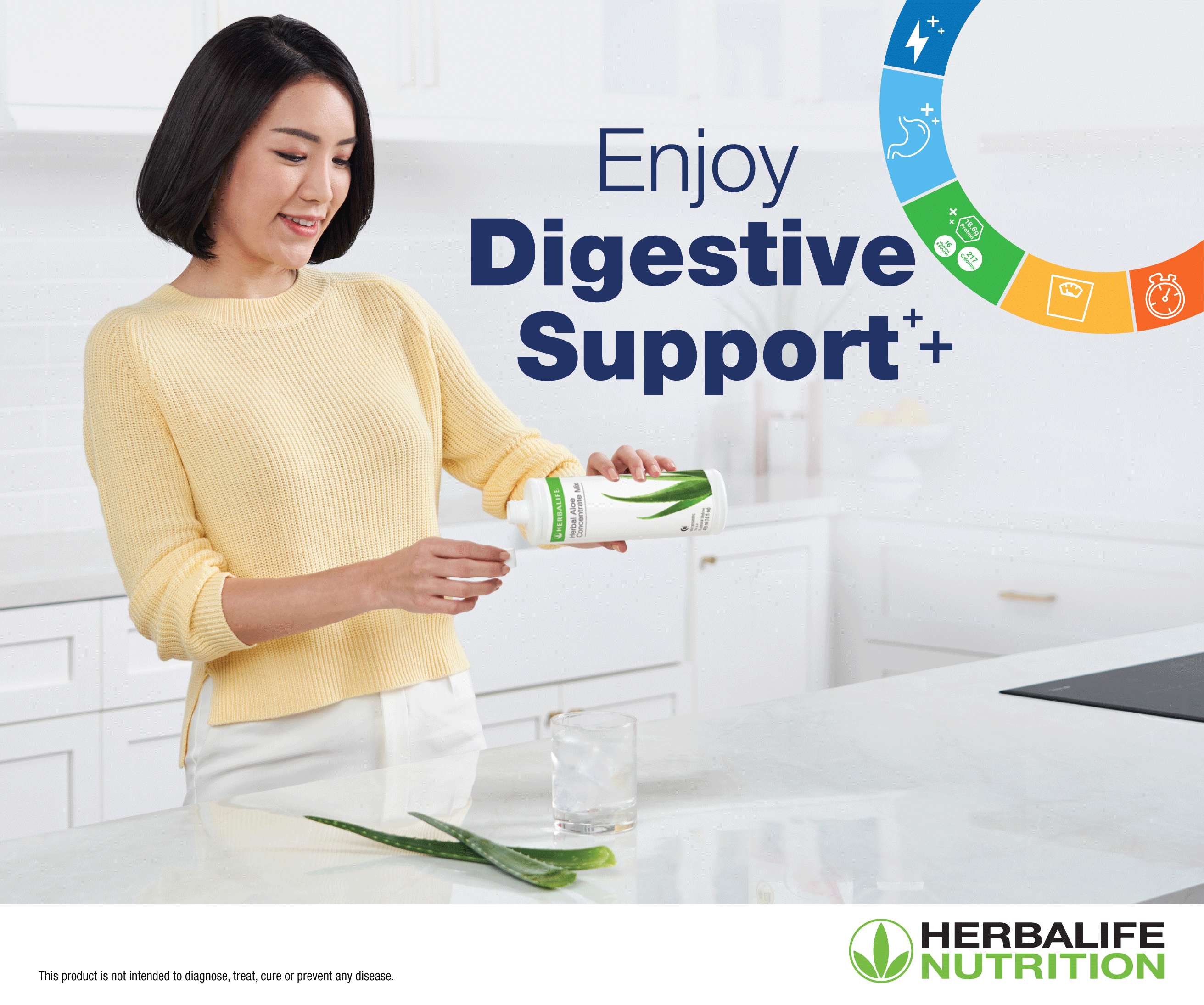 Enjoy healthy digestion support and make Herbalife Nutrition Healthy Breakfast your morning routine today. 