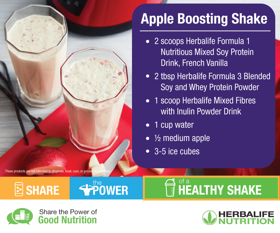 An apple a day is always a good idea. Try this Apple  Boosting Shake and stay gut-healthy this season.
