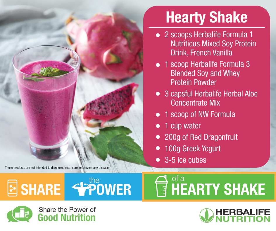 Show your heart some tender loving care by trying this Hearty Shake!