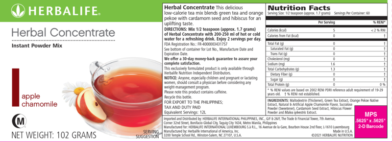 Independent Herbalife Distributor | Herbalife Tea Concentrate ...