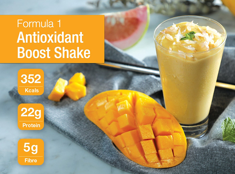Try this Formula 1 Antioxidant Boost Shake Recipe