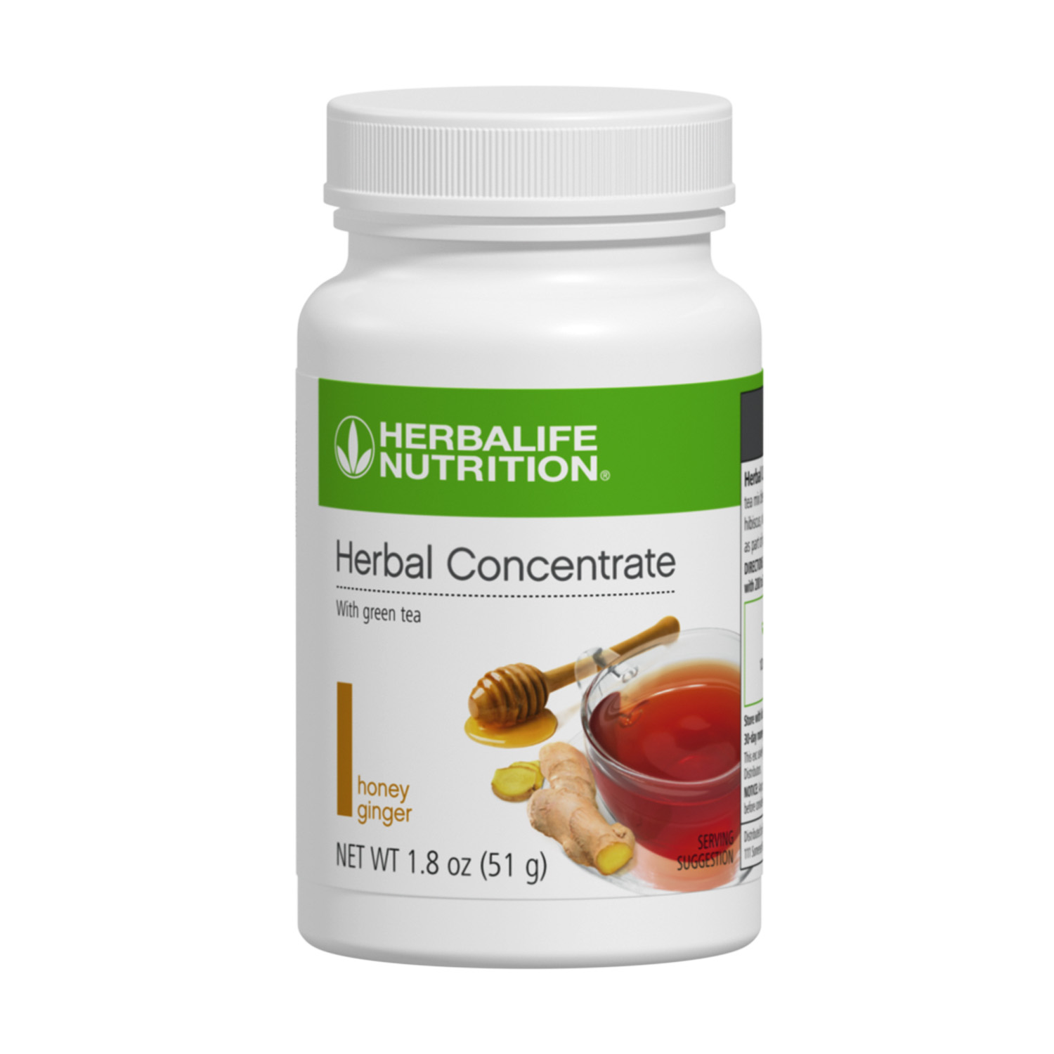0762 Herbalife Nutrition Herbal Tea Concentrate Honey Ginger