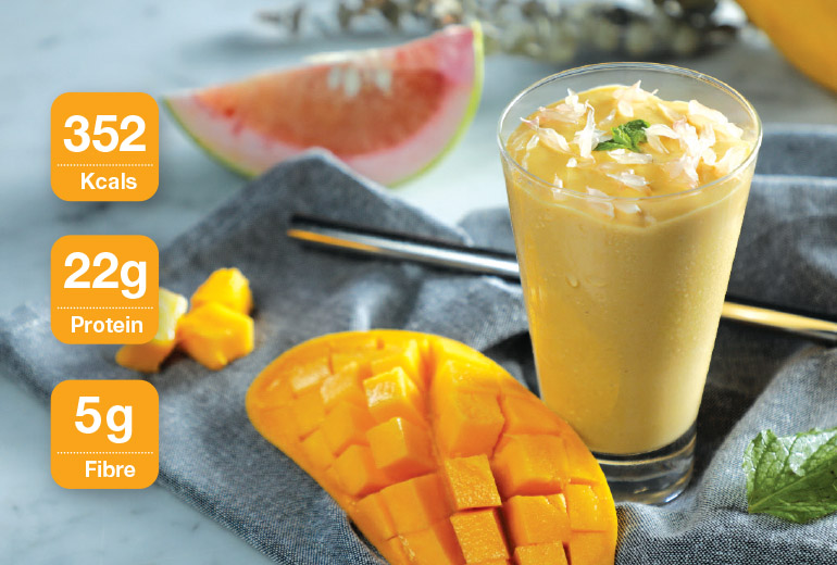 Healthy Recipe: Mango Aloha Shake