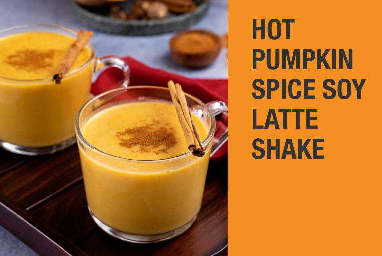 gambar resep shake hot pumpkin spice soy latte