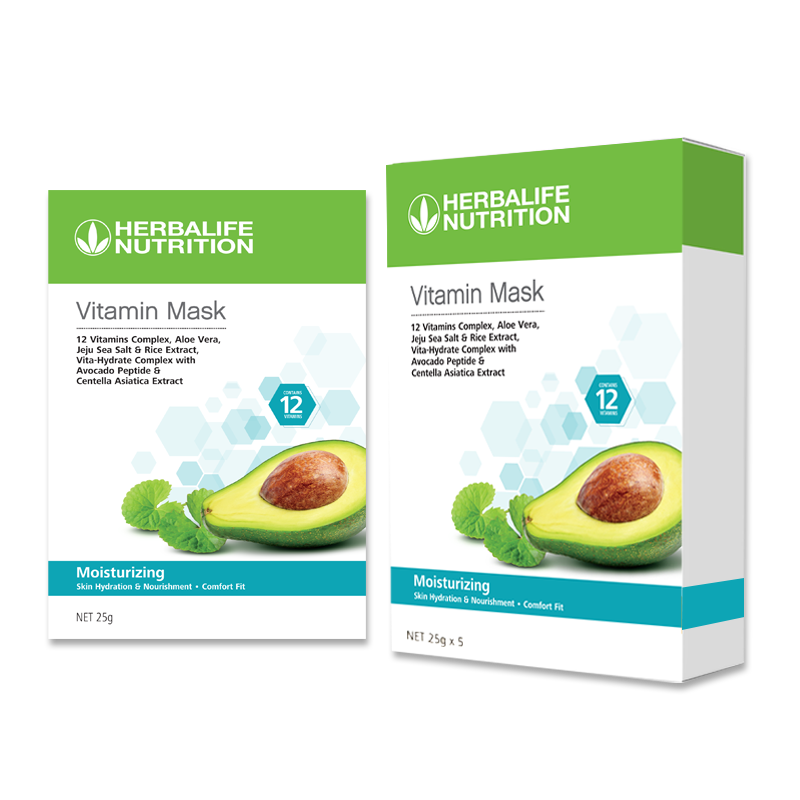 Vitamin mask Moisturizing Info Produk