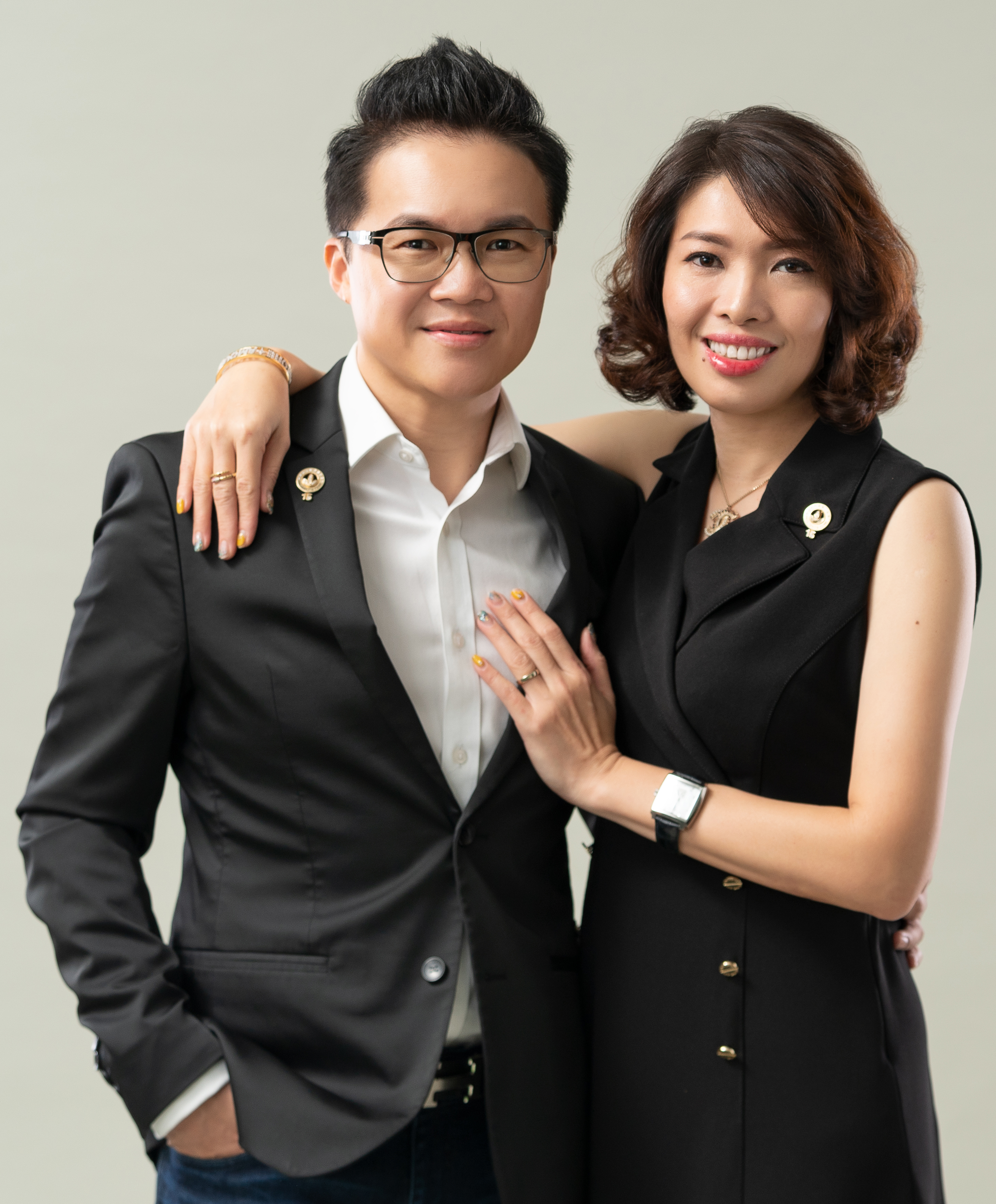 Gavin Wong and Wendy Wong Headshot Ms