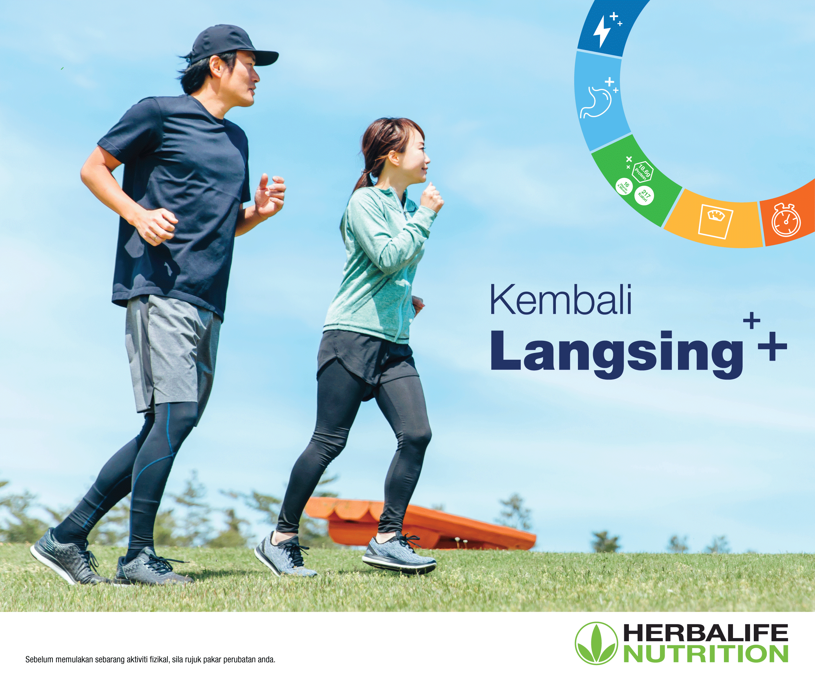 Pastikan berat badan anda berada pada tahap yang baik melalui hidangan sarapan Herbalife Nutrition 