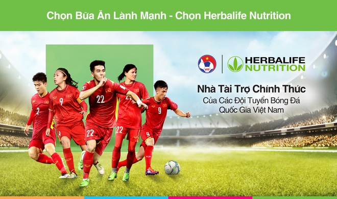 Herbalife Đồng Hành Cùng Đội Tuyển Việt Nam