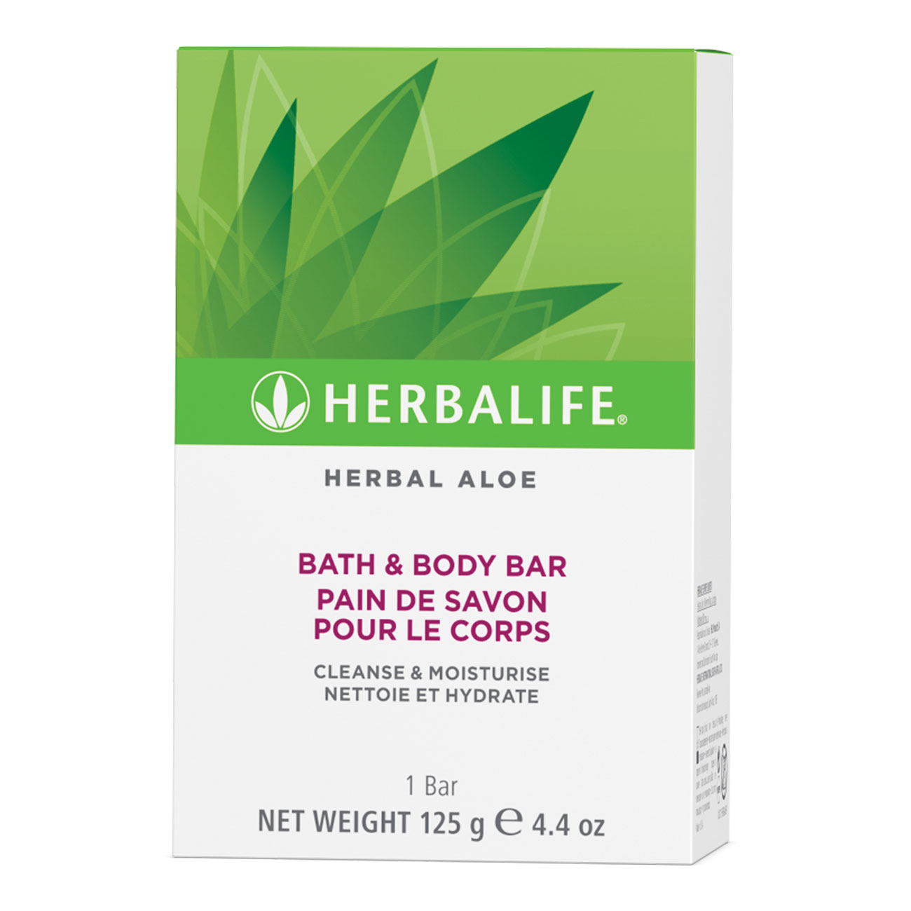 Herbal Aloe bath body bar produkt