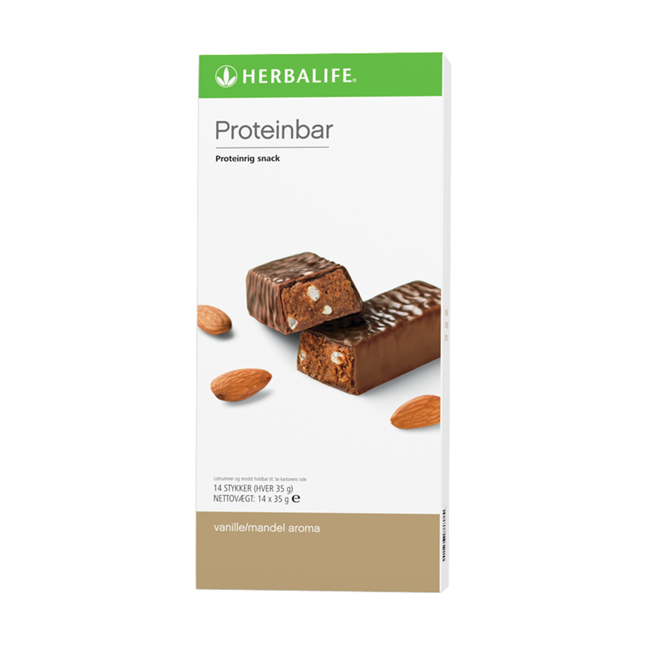 Protein bars vanilla almond 14 barer produkt