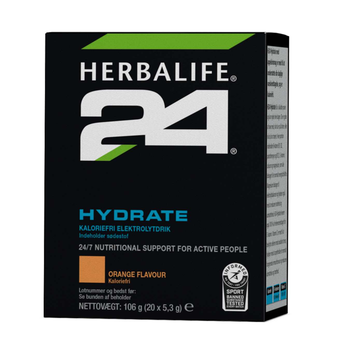 Herbalife24® er en unik kaloriefri sportsdrik for den aktive sportsudøver.