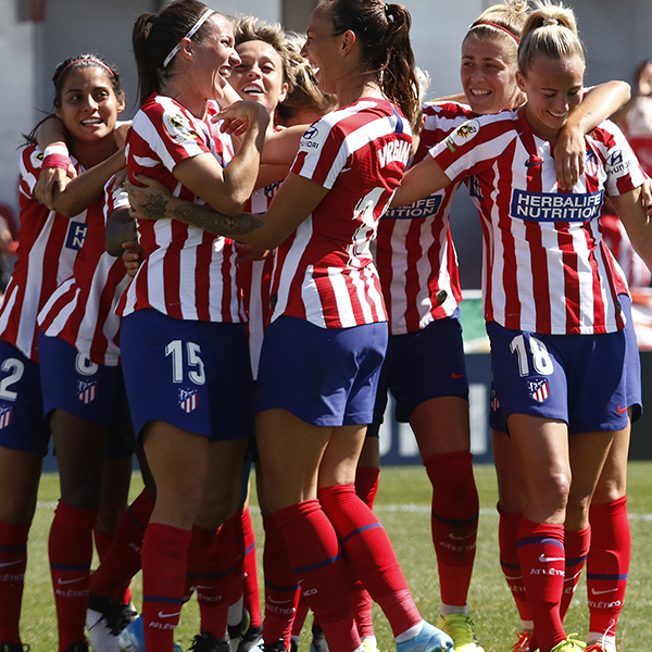 Atlético Madrid Fußballspielerin von herbalife nutrition gesponsorte fußballspielerin von atlético madrid