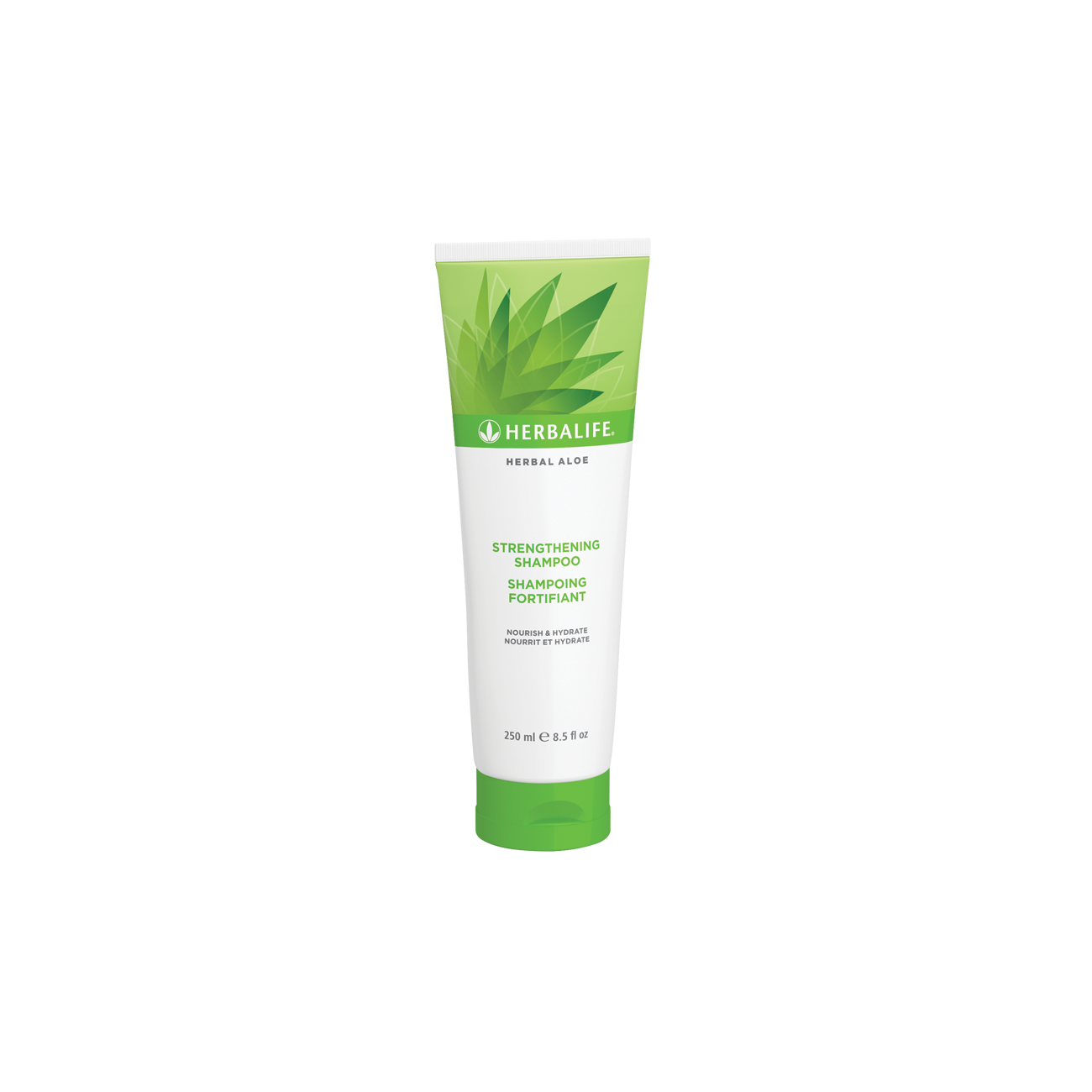Herbal Aloe Strengthening Shampoo  product shot.