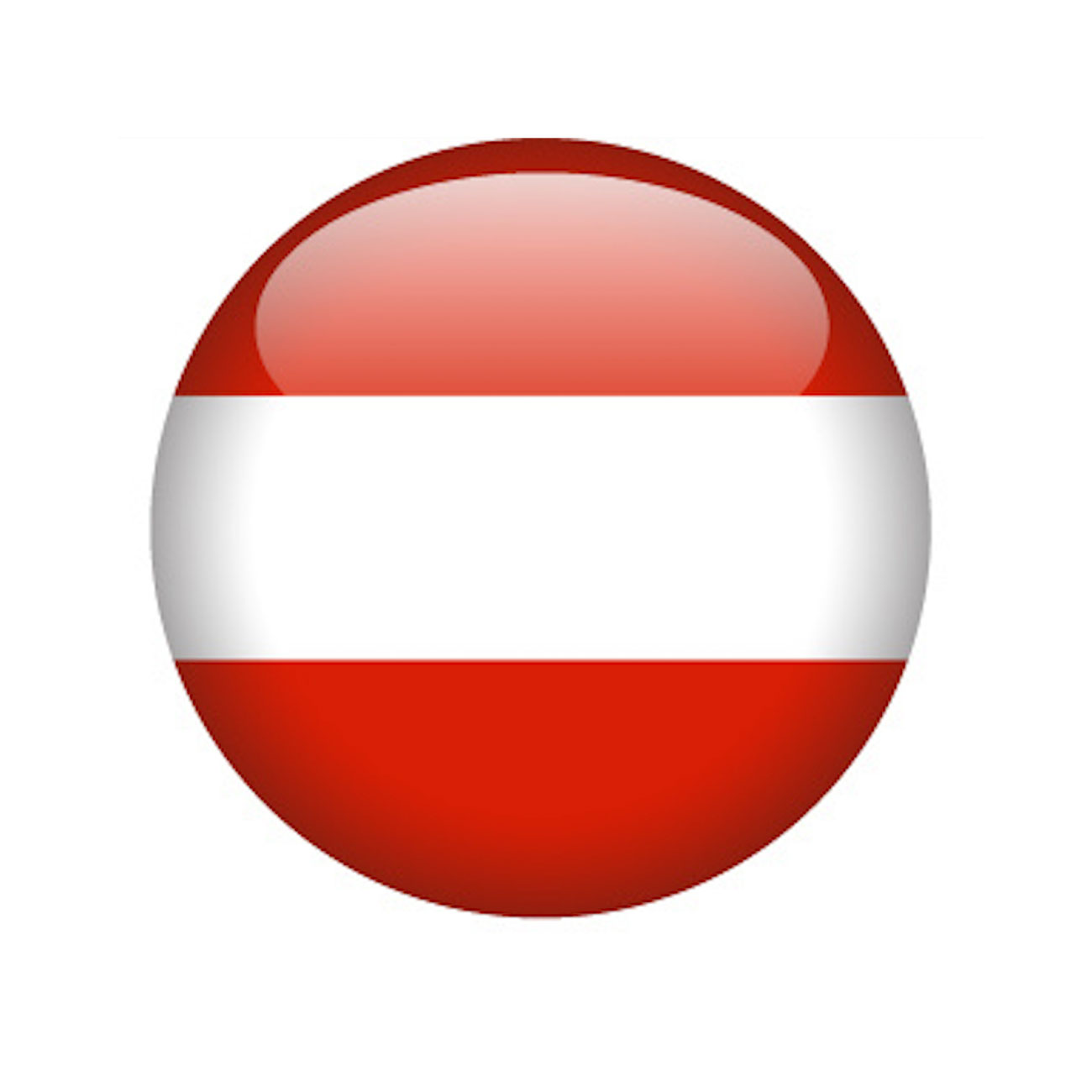 austria country flag round icon