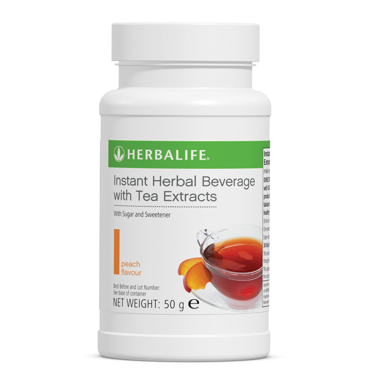 Instant Herbal Beverage  Peach product shot