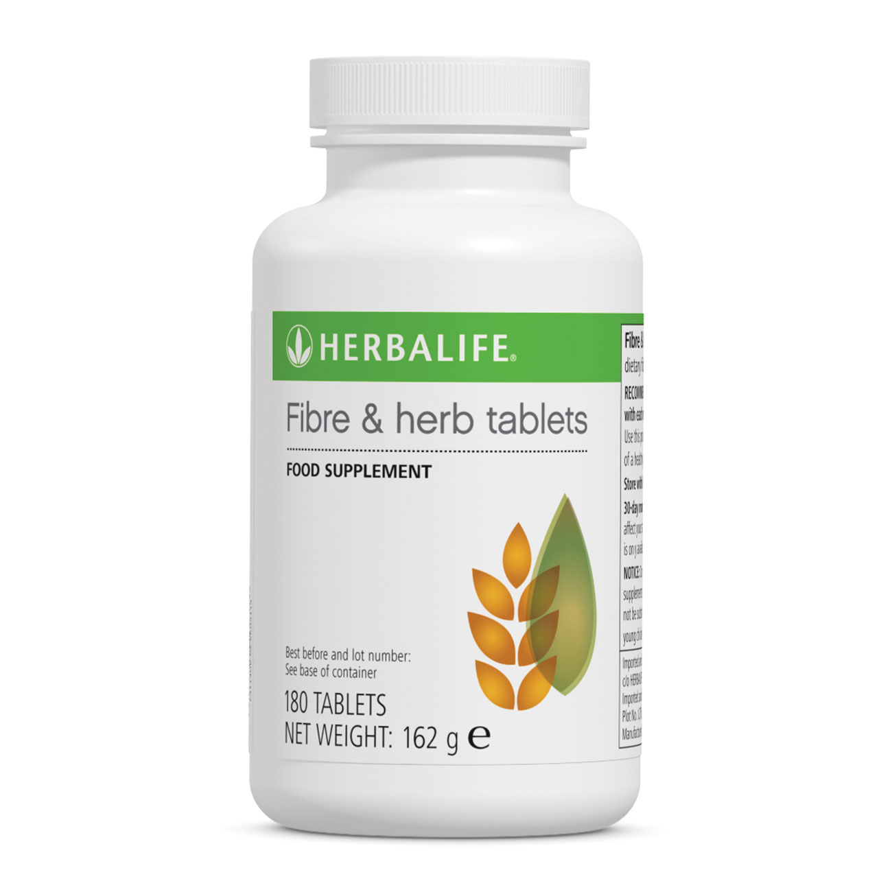 Fibre and Herb Supplement product shot