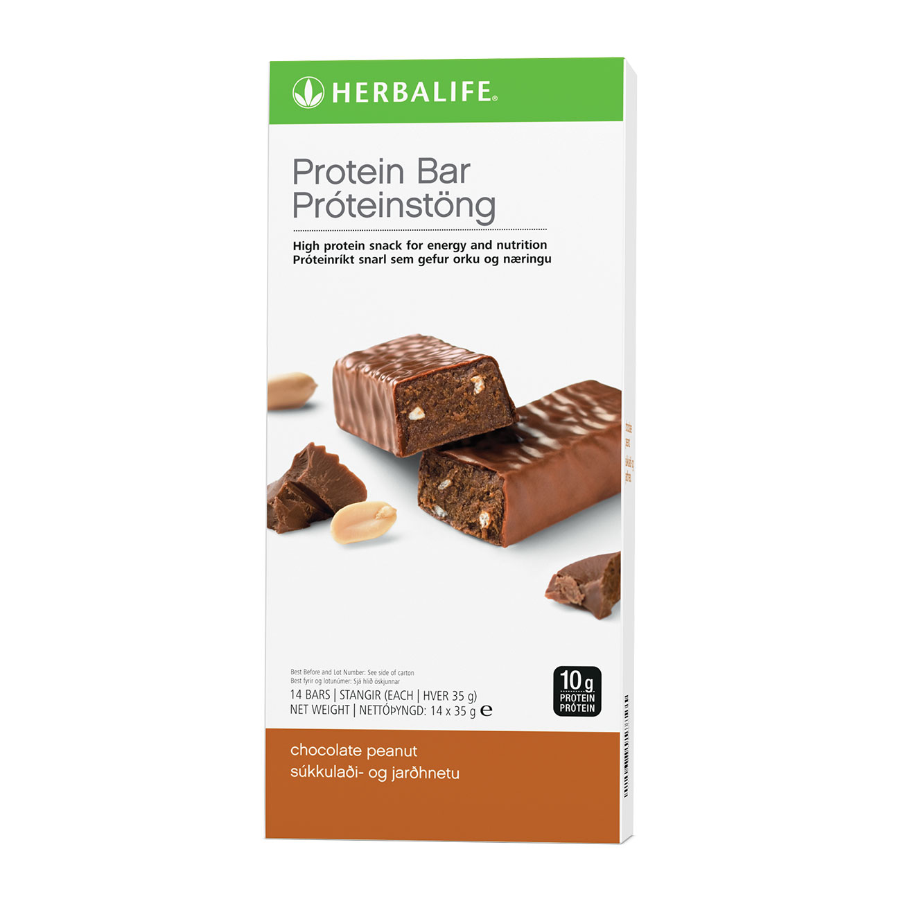 3972 Protein Bars Chocolate Peanut 14 bars