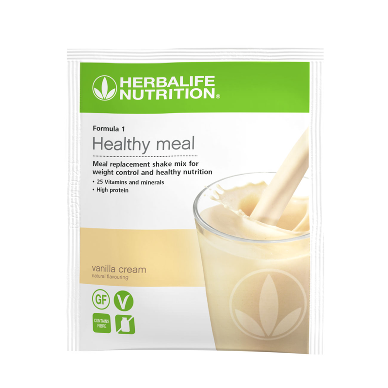 Formula 1 Nutritional Shake Mix Sachets Vanilla Cream Pack of 7 sachets
