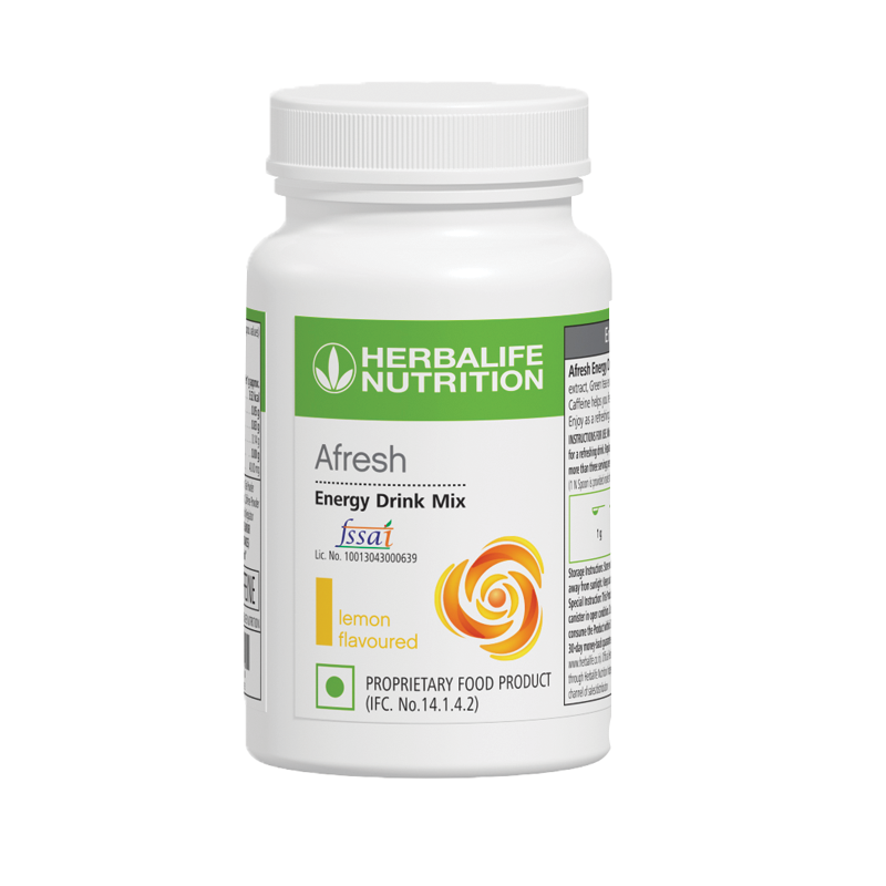 Herbalife Afresh Energy Drink Mix Lemon 50 g