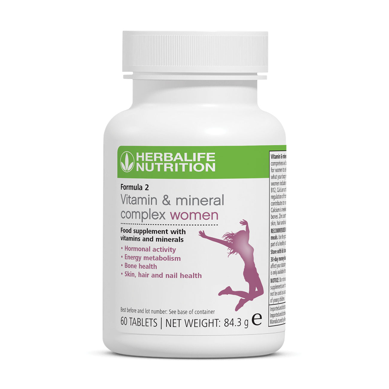 Formula 2 Vitamin & Mineral Complex Women Multivitamin Supplement product shot