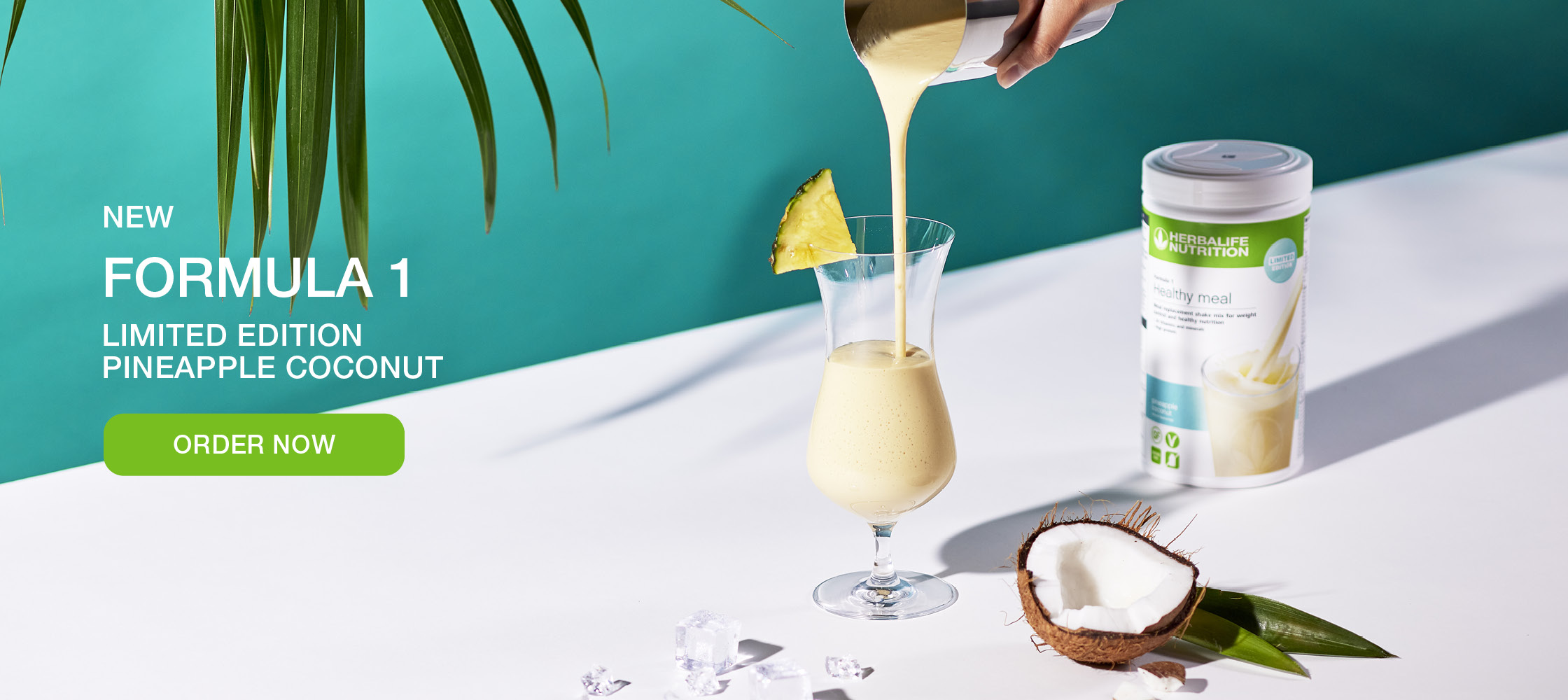 Formula 1 Limited Edition Protein Shake Pineapple Coconut product shot