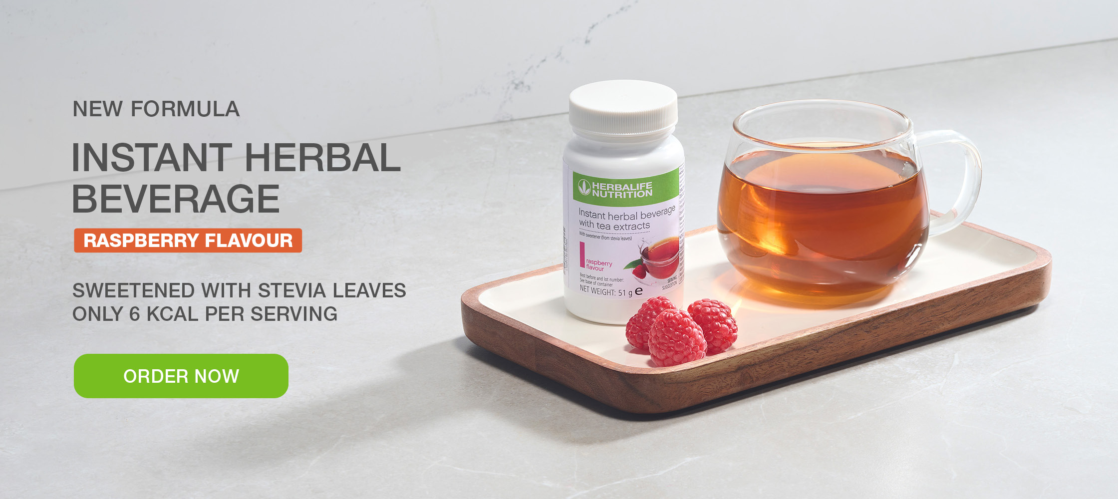 Instant Herbal Beverage Raspberry product shot