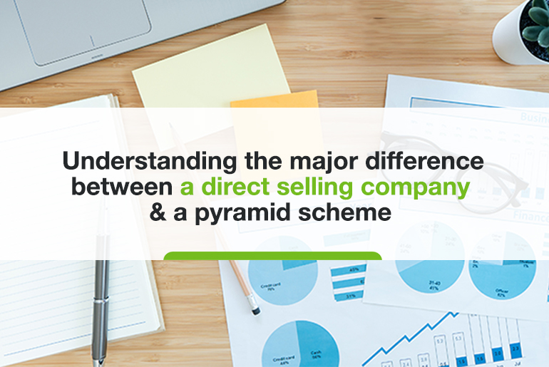 Understanding the major difference between multi-level marketing and pyramid scheme