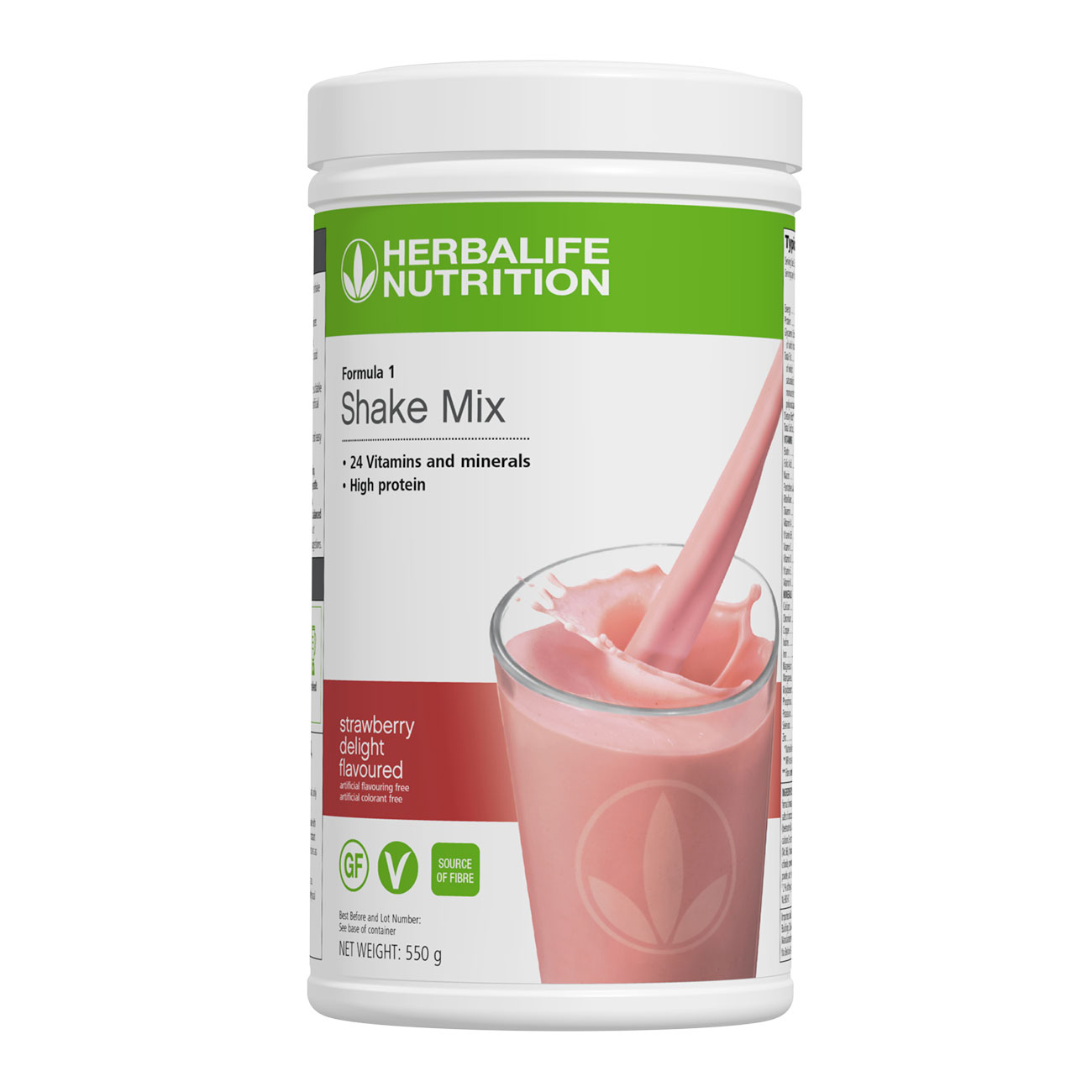 Formula 1 Shake Mix Strawberry Delight Flavoured product shot