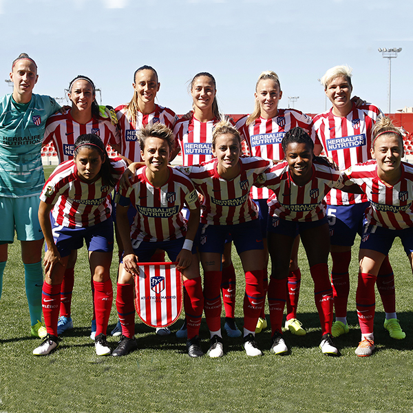 Patrocinio equipo de futbol femenino Atletico de Madrid