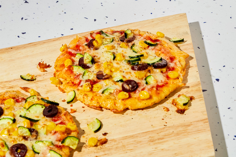 Top 30+ imagen receta de pizza herbalife