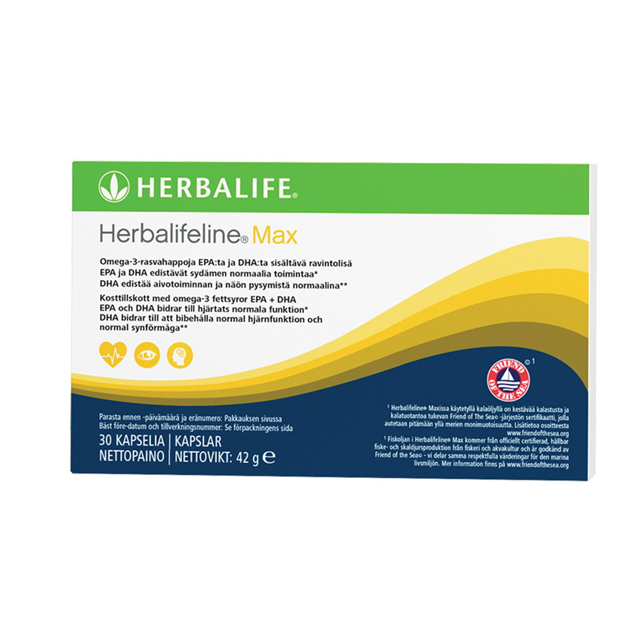 Herbalifeline® Max Omega-3 -ravintolisä tuotekuva