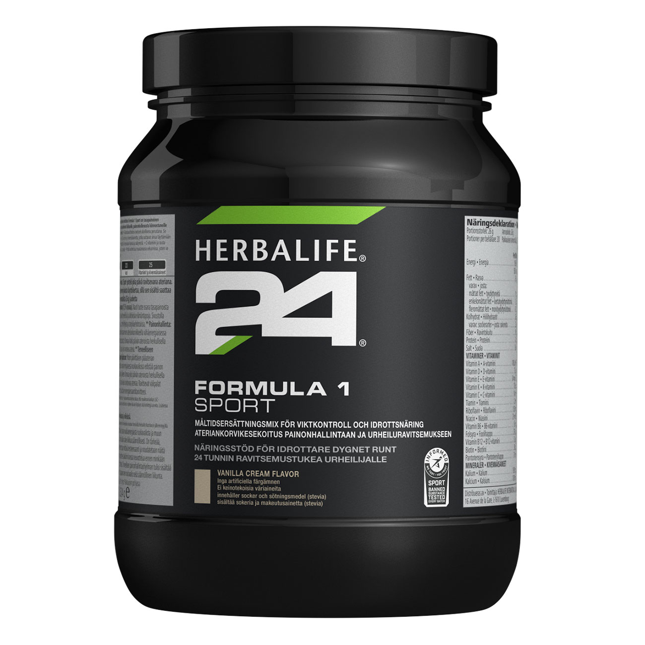 Herbalife24 Formula 1 Sport Vanilla Cream 524 G Herbalife Nutrition 