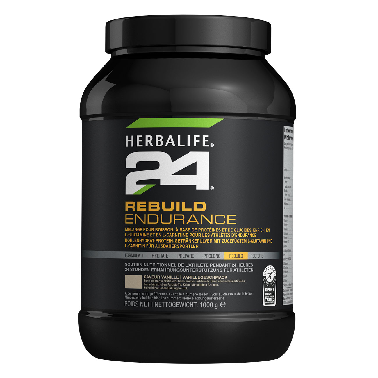 Rebuild Endurance Vanille   image du produit